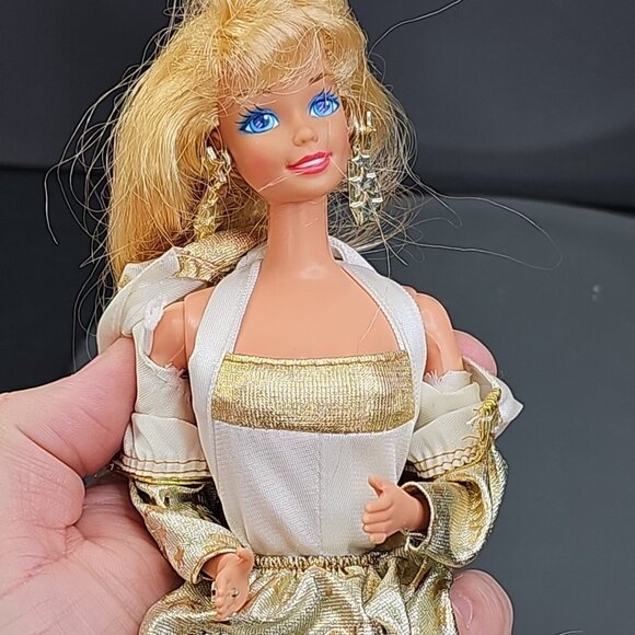 Barbie Hollywood Hair Doll 1992 Vintage Mattel W/ Outfit No Shoes - Picture 16 of 16